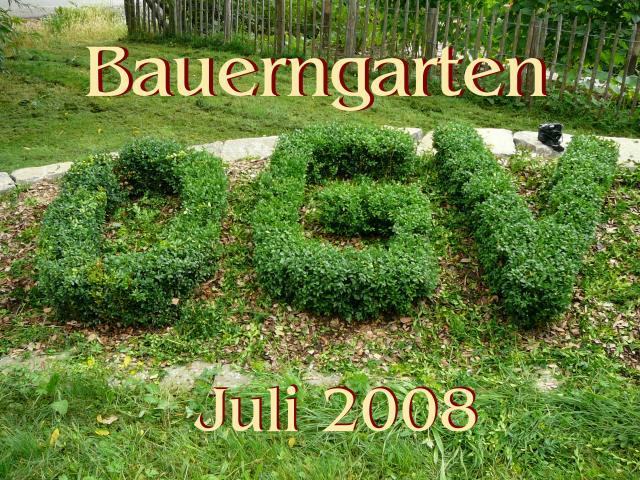 5 Jahr Bauerngarten 2010